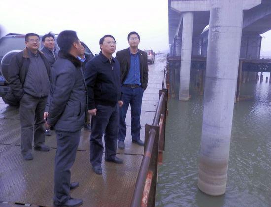 南昌市委常委、副市長劉建洋蒞臨昌南大道東延工程項目現(xiàn)場檢查指導工作