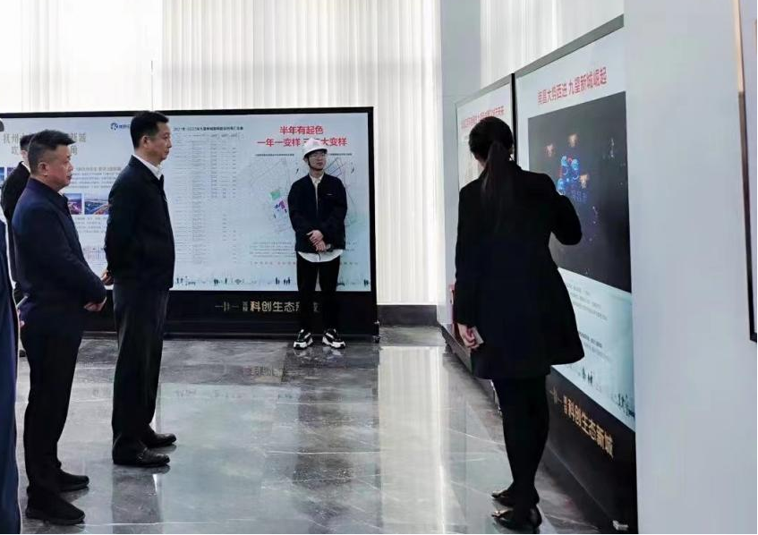 南昌市委常委、副市長(zhǎng)肖云一行調(diào)研城投科創(chuàng)生態(tài)新城項(xiàng)目